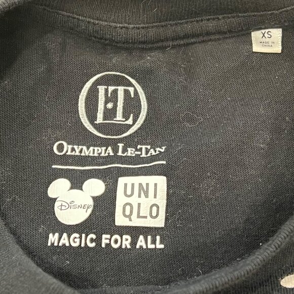 Disney X Uniqlo Minnie Mouse Polka Dot T-Shirt Women's XS Olympia Le-Tan - Picture 4 of 4